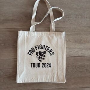 NEW canvas bag from Foo Fighters 2024 tour. NEW condition.